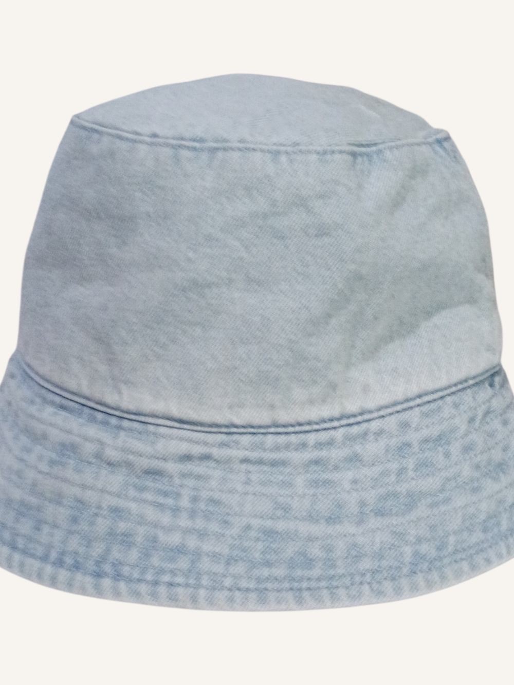 Gap Denim Bucket Hat Flutter Brim Medium/Large 100% Cotton